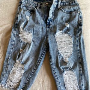 Wild Fable Bermuda Style Ripped Shorts